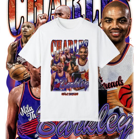 Discover Vintage 90s Graphic Style Charles Barkley Shirt, Charles Barkley Shirt