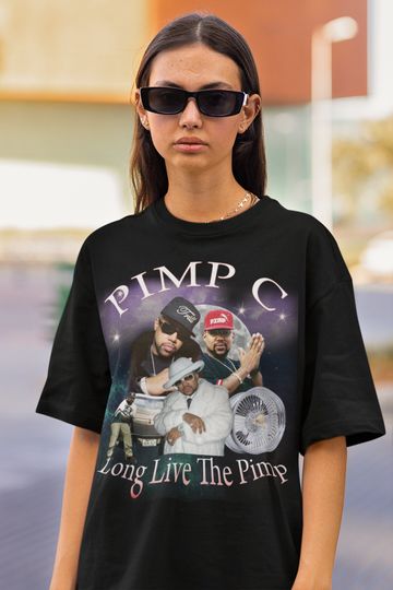Discover PIMP C Vintage Hip-Hop Shirt