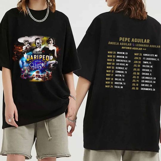Discover Pepe Aguilar Jaripeo Hasta Los Huesos Tour 2024 Shirt