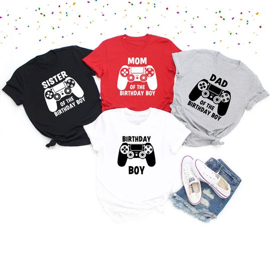 Discover Custom Gamer Birthday Shirt