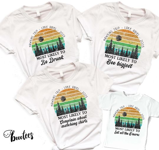 Discover Custom Camping Trip Shirts Matching Family Vacation Shirts
