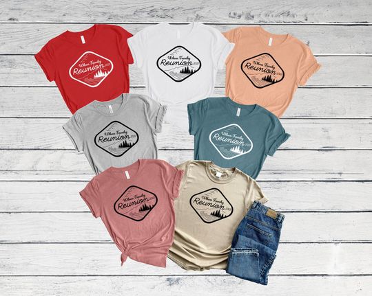 Discover Personalized Family Reunion Birthday Family Shirts