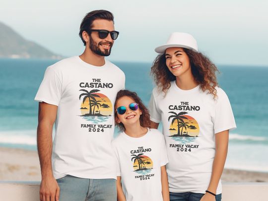 Discover Personalized Family Matching Custom Vacation Shirts