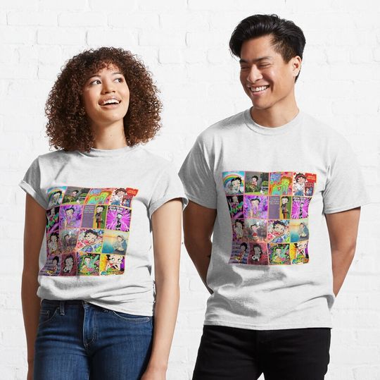 Discover Betty Boop Collage 2023 , Betty Boop  T-Shirt