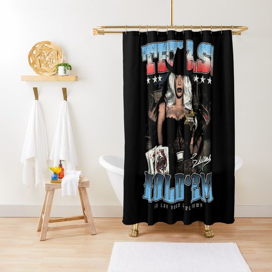 Discover Copy of Design Schoolboy Q Head Shower Curtain