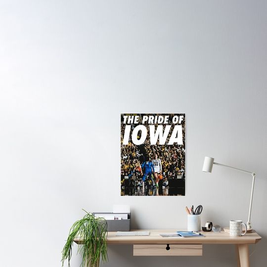 Discover Caitlin Clark 'The Pride of Iowa' Poster, Caitlin Clark Poster