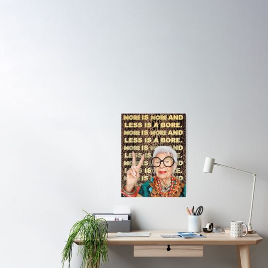 Discover Iris Apfel Poster