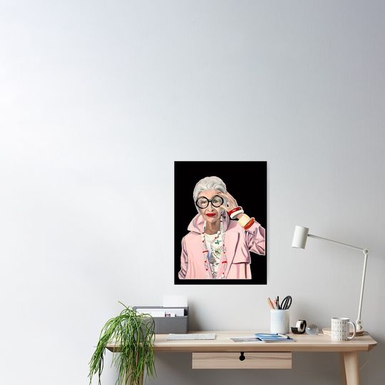 Discover iris-apfel-iris-apfel Poster