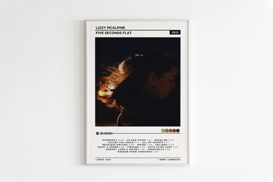 Discover Lizzy Mcalpine - Five Seconds Flat Album Poster