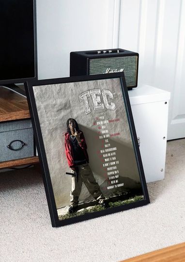 Discover Lil Tecca - Tec Album Poster, Album Cover Poster