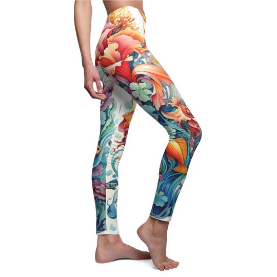 Discover Koi, fish Leggings