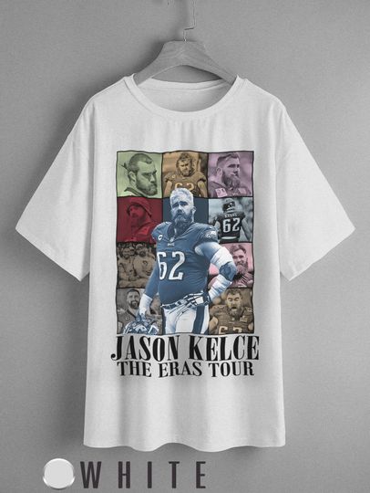 Discover Jason Kelce The Eras T Shirt, Unisex Shirt, Football Shirt