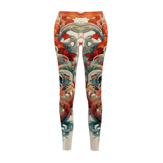 Discover Japanese Koi Casual Leggings