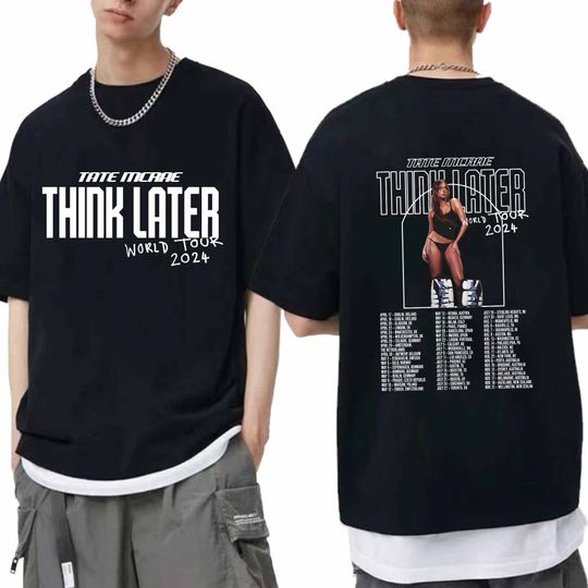 Discover Tate McRae The Think Later World Tour 2024 Tour Shirt