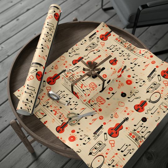 Discover Music Theory Wrapping Paper