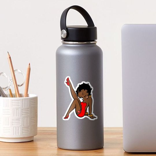 Discover Black Betty Boop Sticker