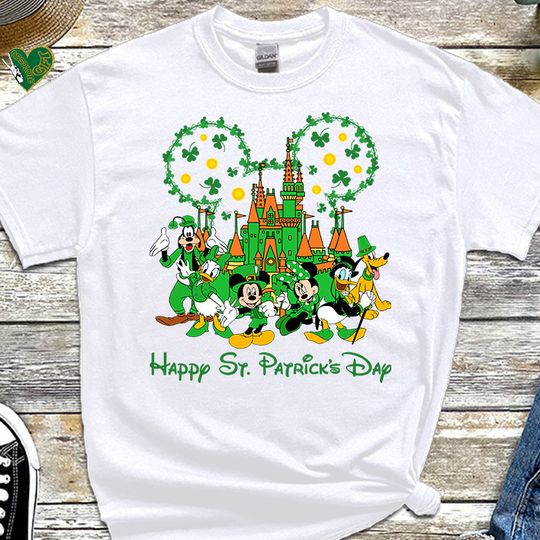 Discover Funny Irish Shamrock Hearts St. Patrick's Day Tee - Unisex Gift Shirt