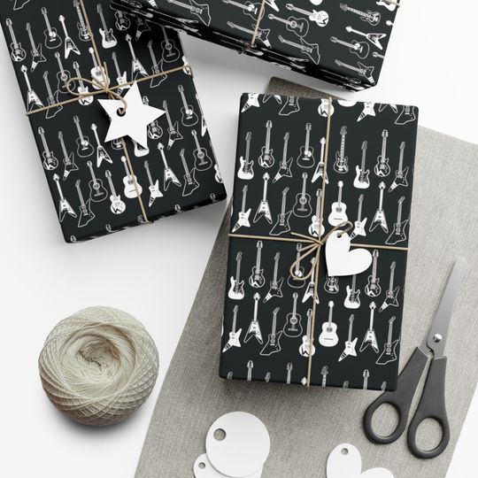 Discover Guitar Wrapping Paper - Guitarist Wrapping Paper