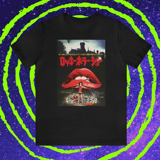 Discover T-shirt The Rocky Horror Picture Show japanese Tim Curry