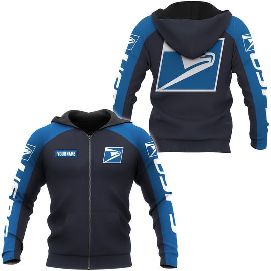 Discover Personalized Postal Service Hoodie