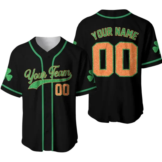Discover Personalized St Patrick's Day Baseball Jersey