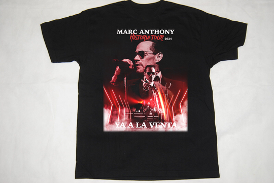 Discover Marc Anthony Historia Tour T-Shirt