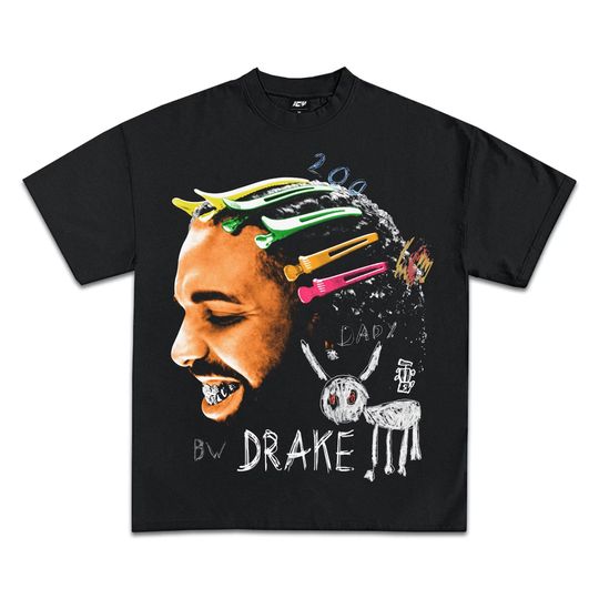 Discover DRAKE T-SHIRT, For All The Dogs Rap Tee Concert Merch Hip Hop
