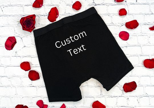 Discover Personalized Boxers For Men, Custom Underwear Gift for Boyfriend