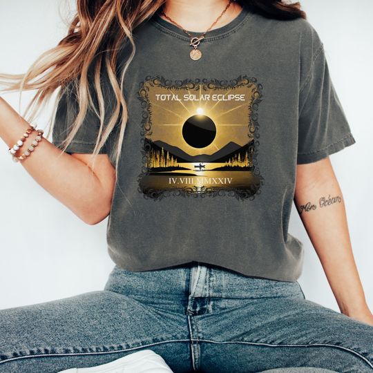 Discover Total Solar Eclipse T-Shirt 2024