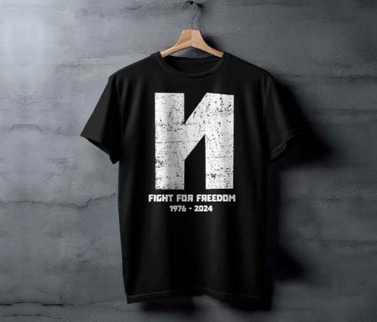 Discover Alexei Navalny T-Shirt, Rip Alexei Navalny 1976-2024 Shirt