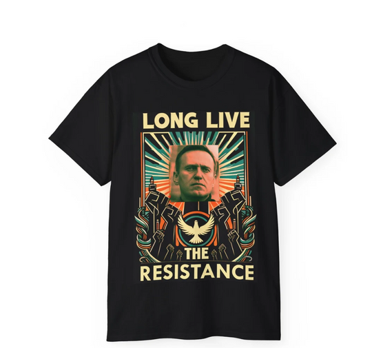 Discover Alexei Navalny T-Shirt, Rip Alexei Navalny 1976-2024 Shirt