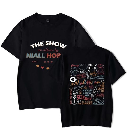 Discover Niall Horan Shirt Merch The Show Album Track List Shirt TDeegray World Tour T-Shirt