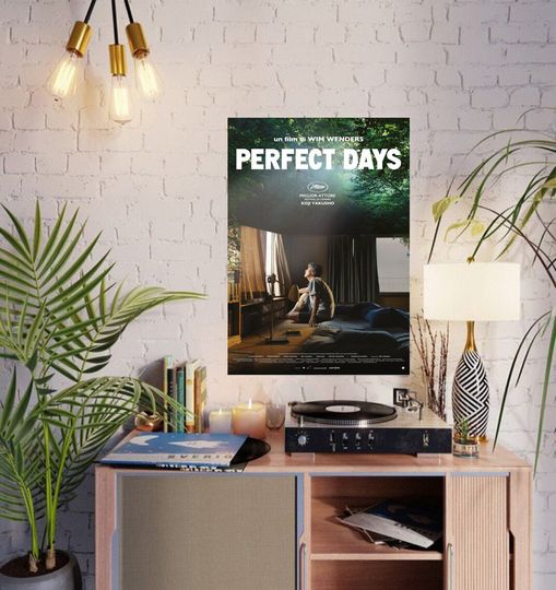 Discover Perfect Days Movie Poster, Vintage Movie Poster, Home Decor