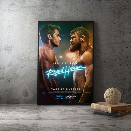 Discover Road House Movie 2024 Poster, Jake Gyllenhaal Poster