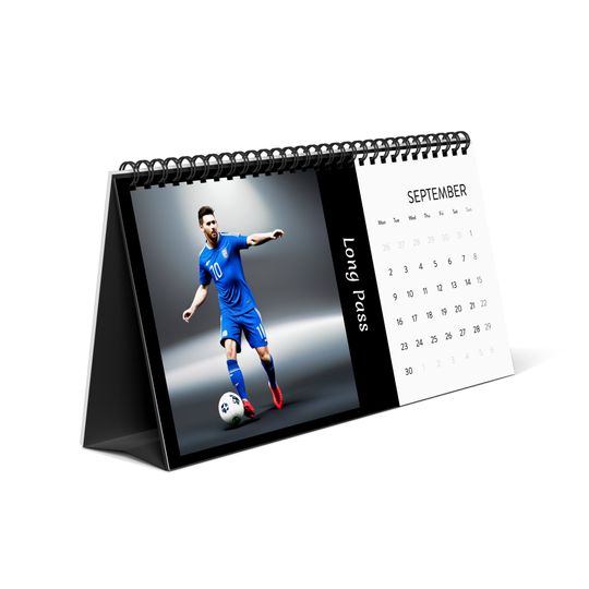 Discover 2024 Messi Football Desk Calendar