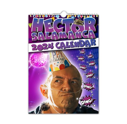 Discover Hector Salamanca - 2024 Wall Calendar // Funny
