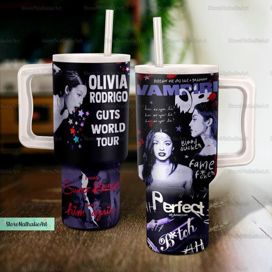 Discover Olivia Rodrigo Tumbler 40oz, Olivia Rodrigo Tumbler Cup
