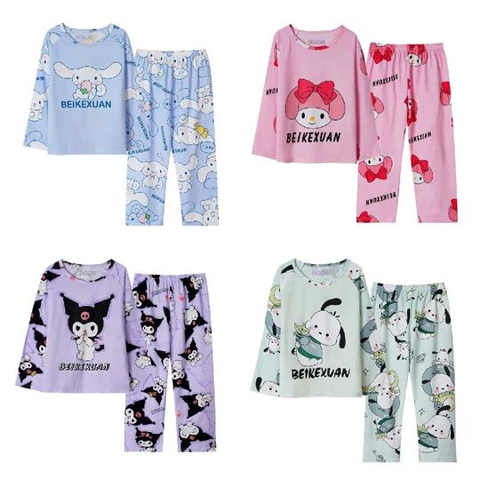 Discover Kawaii Sanrio Children Pajamas Sets