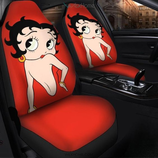 Discover Cute Betty Boop Car Seat Covers