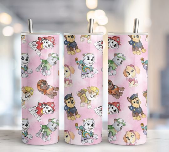 Discover Paw Ty Tumbler 20oz Tumbler with Lid and Straw