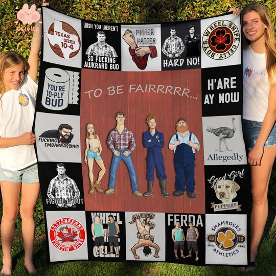 Discover Letterkenny Movie Fleece Blanket