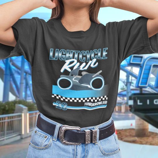 Discover Lightcycle Run Race Car Style T-Shirt