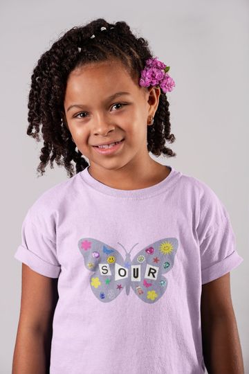 Discover Olivia Rodrigo Shirt Kids Sour Guts Vampire Olivia Rodrigo T-shirt