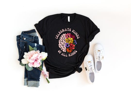 Discover Celebrate Minds of All Kinds Shirt, Autism Support Tshirt