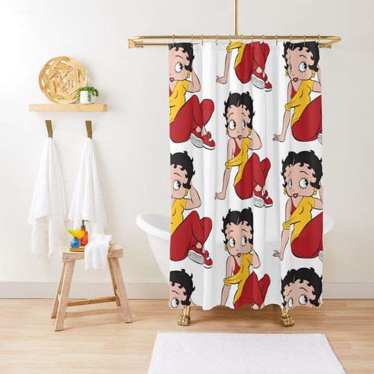 Discover Character Betty Boop Shower Curtain