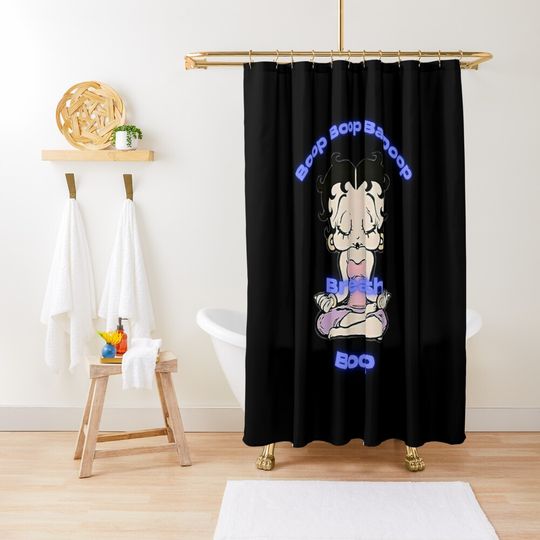 Discover Deep Breathing Betty Boop Shower Curtain