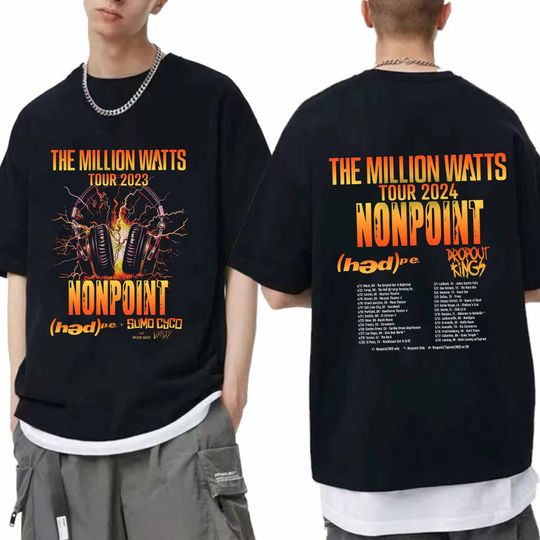 Discover Nonpoint The Million Watts Tour 2024 Shirt