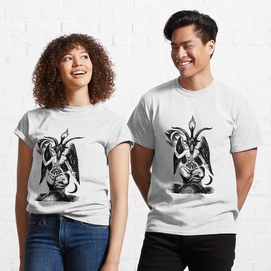 Discover Baphomet Goat Head T-Shirt