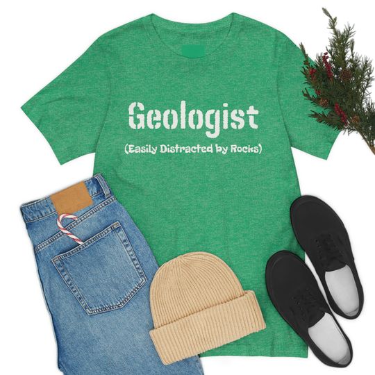 Discover Geologist Funny Easily Distracted By Rocks T-Shirt