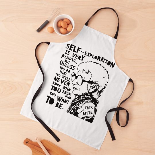 Discover Iris Apfel Apron